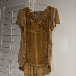 Knox Rose Tan Women's Blouse